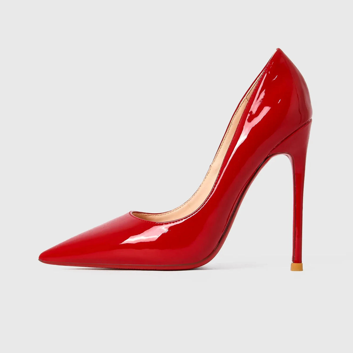 Women Heels 2026 Luxury Brand Pumps Red Bottom Pointed Toe Shallow High Heels Sexy Fashion Elegant Party Ladies Prom Shoes 12cm