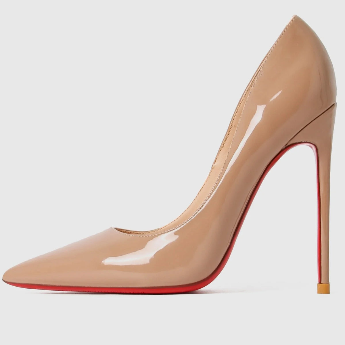 Women Heels 2026 Luxury Brand Pumps Red Bottom Pointed Toe Shallow High Heels Sexy Fashion Elegant Party Ladies Prom Shoes 12cm