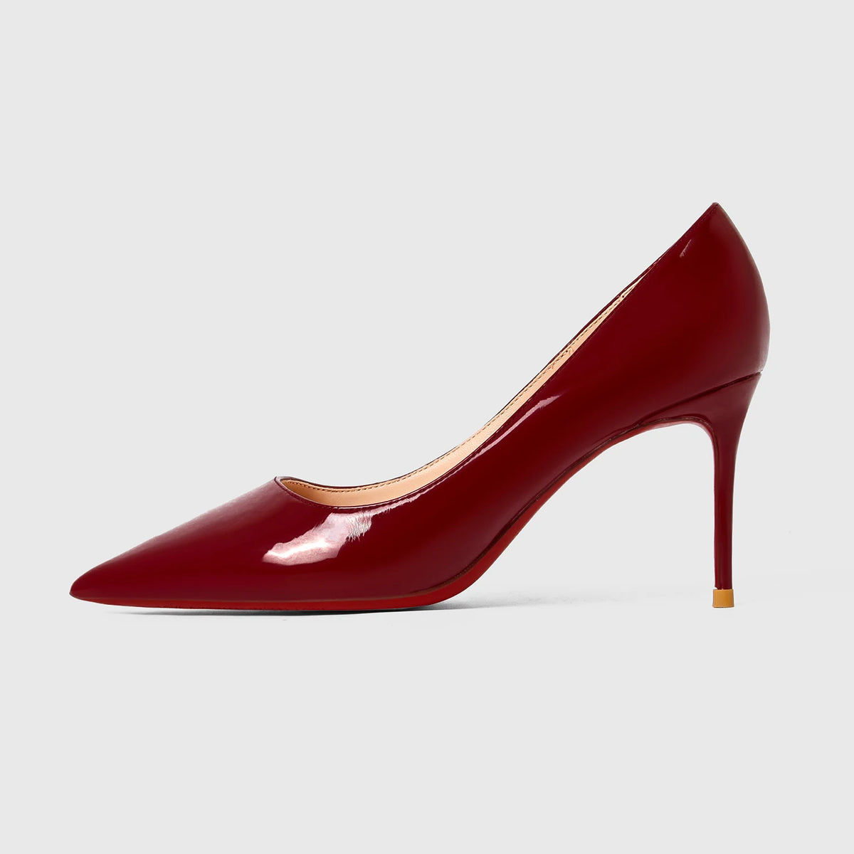 Women Heels 2026 Luxury Brand Pumps Red Bottom Pointed Toe Shallow High Heels Sexy Fashion Elegant Party Ladies Prom Shoes 12cm
