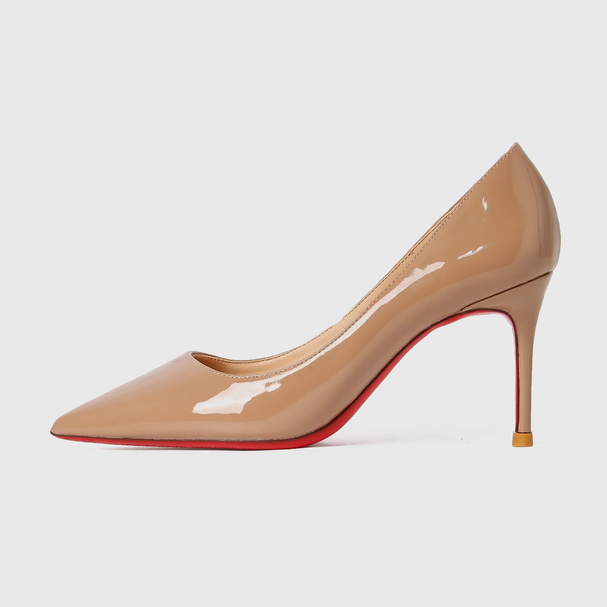 Women Heels 2026 Luxury Brand Pumps Red Bottom Pointed Toe Shallow High Heels Sexy Fashion Elegant Party Ladies Prom Shoes 12cm