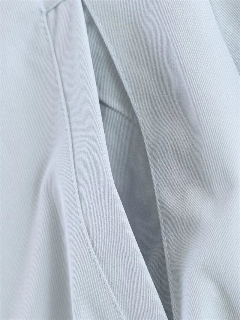 Women's Jacket 2026 New Fashion Long-Sleeve Drawstring Waist Stand-Collar Jacket Casual Chic Personality Autumn Ladies Coat