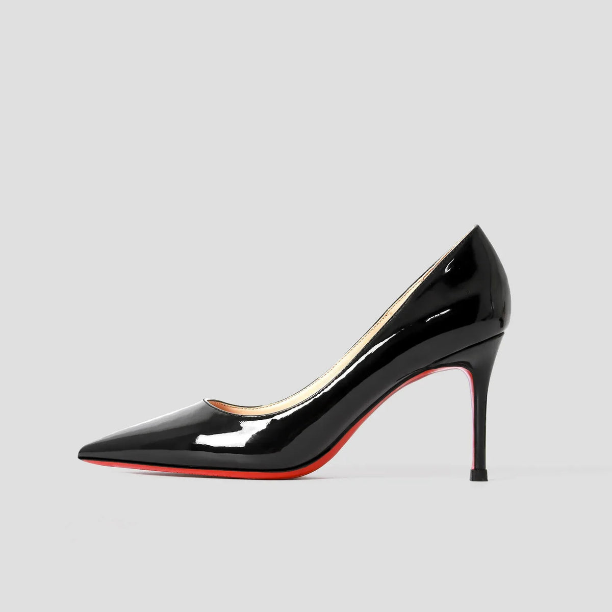 Women Heels 2026 Luxury Brand Pumps Red Bottom Pointed Toe Shallow High Heels Sexy Fashion Elegant Party Ladies Prom Shoes 12cm